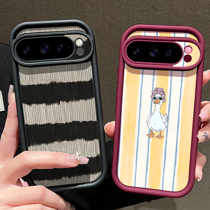 Zebra Stripe Pattern TPU Phone - Google Pixel 9 Pro ulasan dan harga