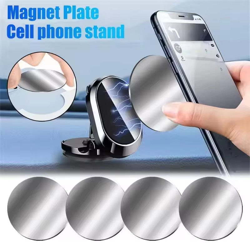 1/50Pcs Magnetic Metal Plate F - Phone Accessories Useful ulasan dan harga