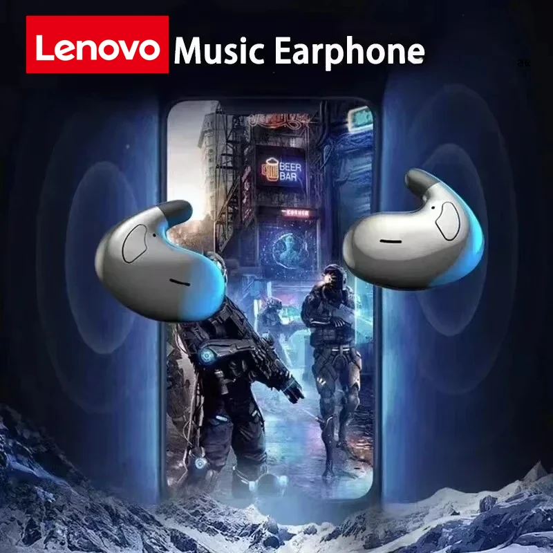 Lenovo Invisible Sleep Bluetoo - Phone Accessories Amazon ulasan dan harga