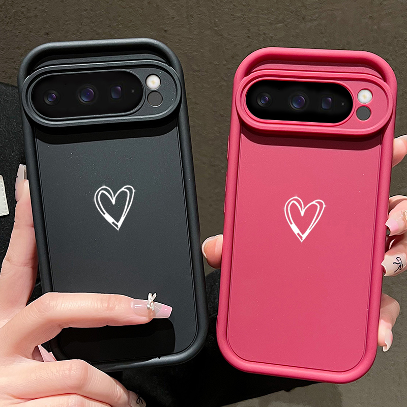 Simple Love Pattern Soft Case  - Google Pixel 9 Pro ulasan dan harga