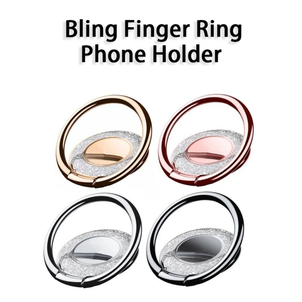 Extremely Thin Bling Finger Ri - Phone Accessories Holder Car ulasan dan harga