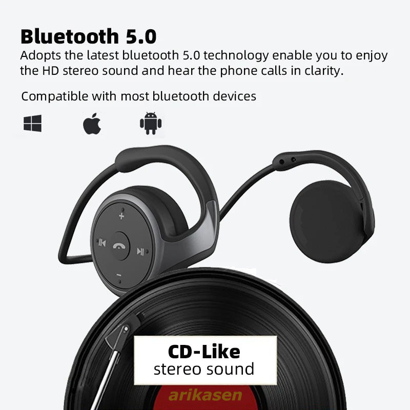 A6 Bluetooth 5.0 Headphones Sp - Phone Accessories Amazon ulasan dan harga