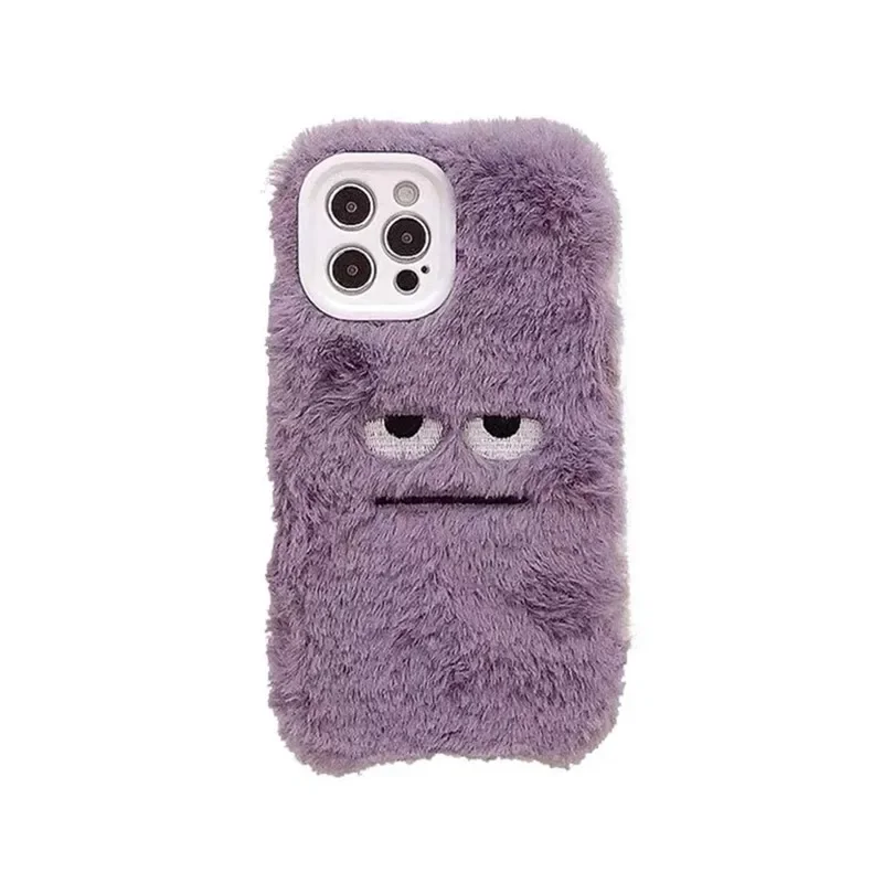 Cute Monster Plush Fluffy Phon - Apple Iphone 15 ulasan dan harga