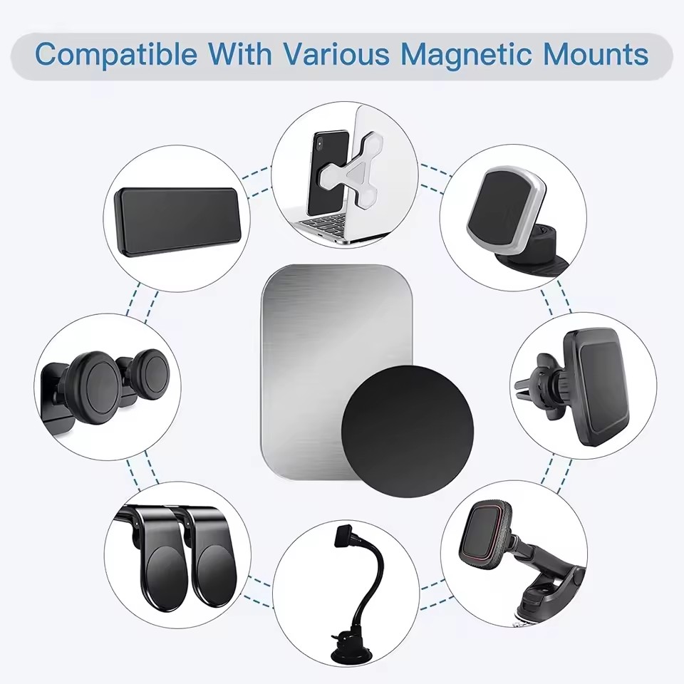 Thin Magnetic Metal Plate For  - Phone Accessories Useful ulasan dan harga