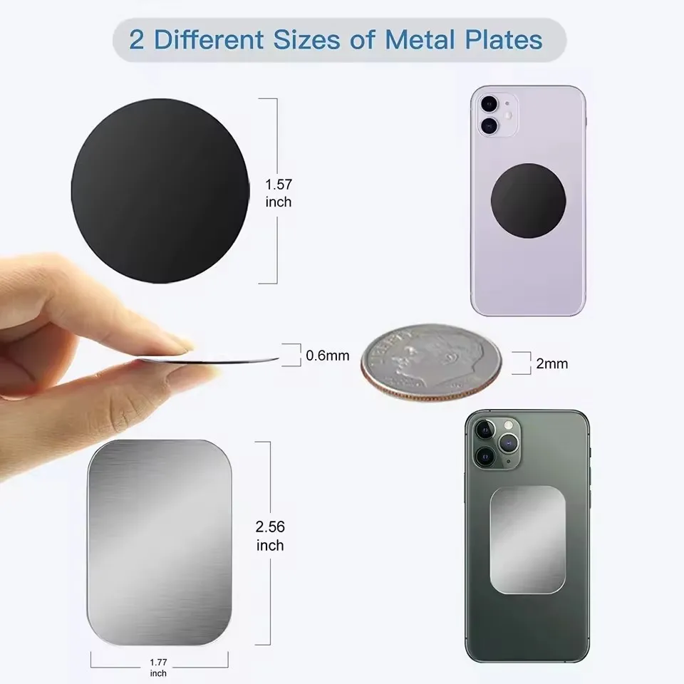 Thin Magnetic Metal Plate For  - Phone Accessories Useful ulasan dan harga