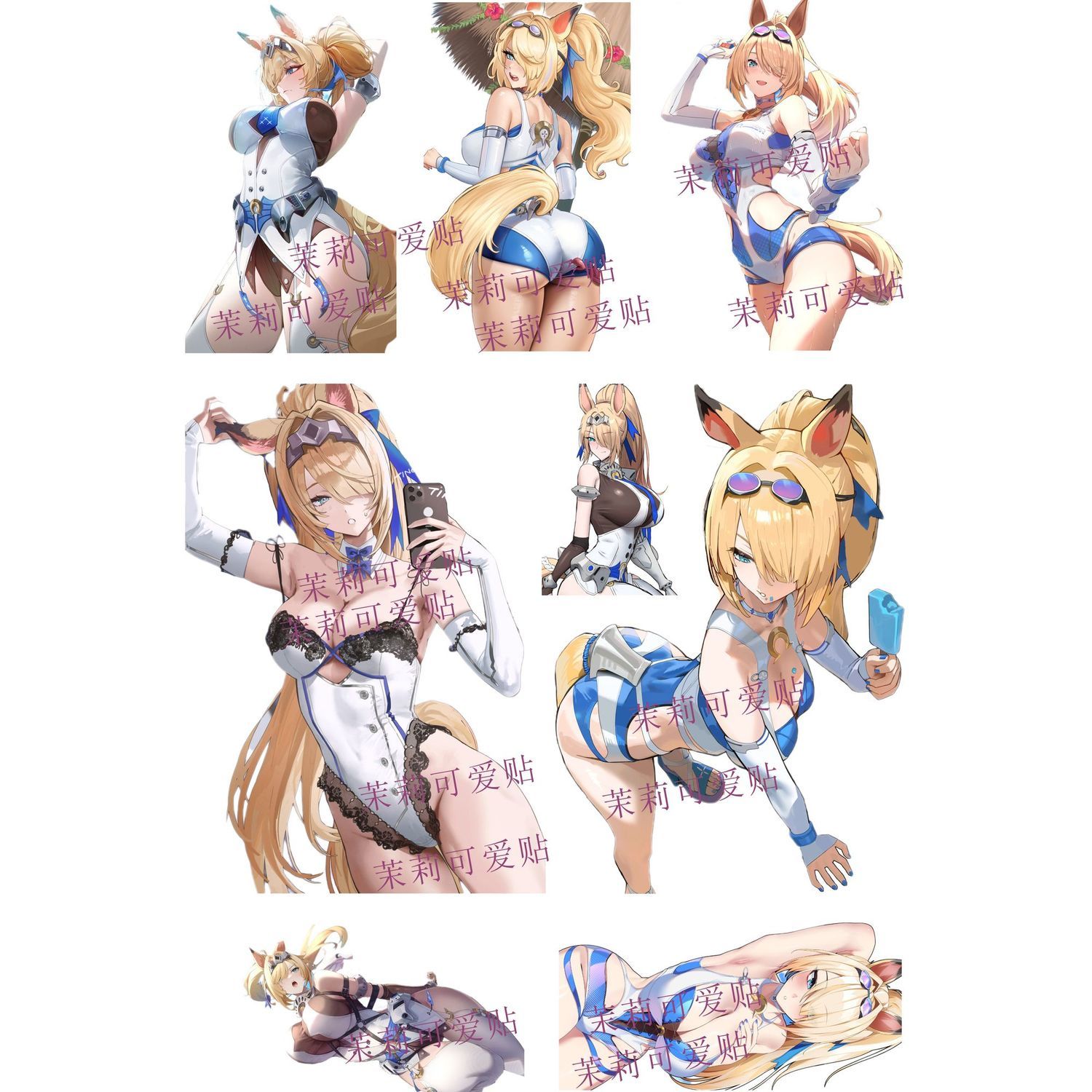 8pcs/set Anime  Zenless Zone Z - Phone Zone Accessories & Repair Photos ulasan dan harga