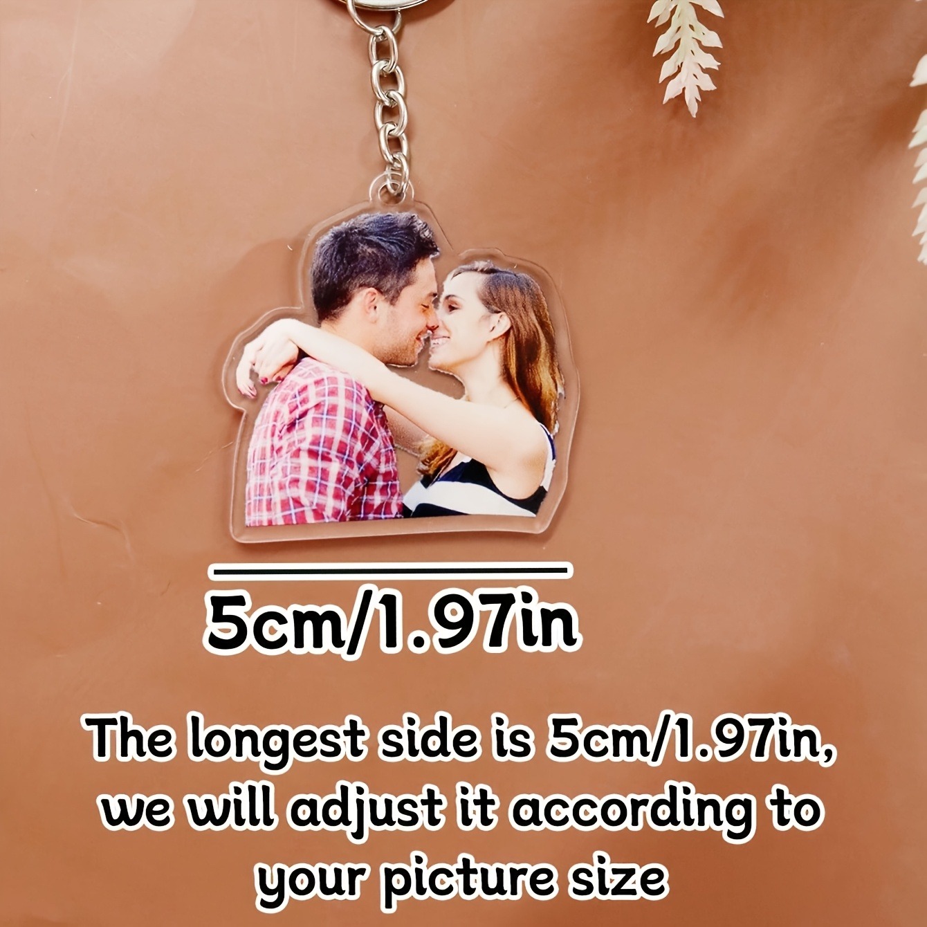 1 Custom Photo Acrylic Keychai - Phone Accessories Charms ulasan dan harga