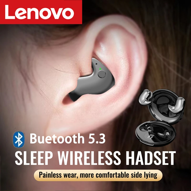 Lenovo Invisible Sleep Headset - Phone Accessories Amazon ulasan dan harga